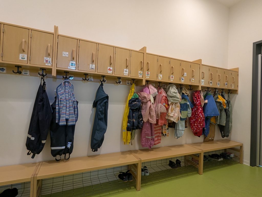 Eine eigene Garderobe